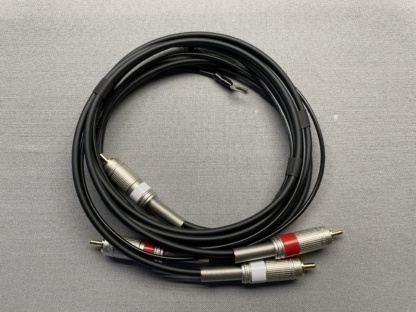 Câble RCA / RCA + Masse pour platine vinyle – Image 6